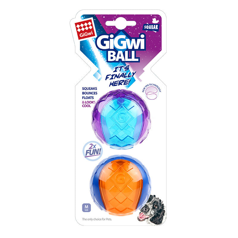GiGwi is expensive for pet toys G-ball sound ball dog toy interactive dog training Frisbee explosion ball wholesale
